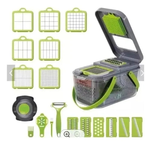QuickChef Pro™ | Cortador Multifuncional 14 en 1