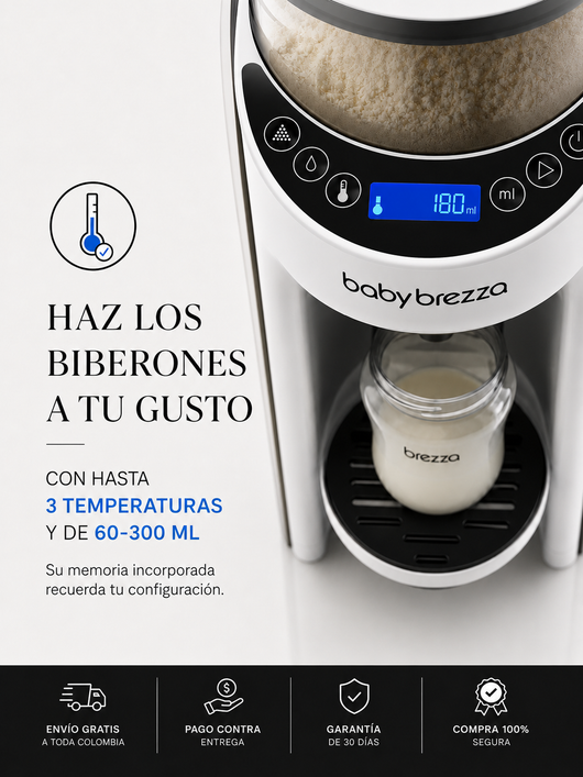 Baby Brezza – El Tetero Perfecto en Segundos