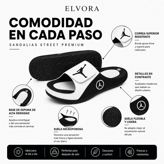 Sandalias Street Premium – Comodidad y Estilo