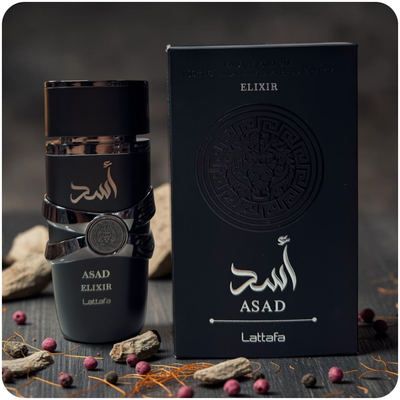 Asad Elixir | Perfume Masculino Intenso de Lattafa 100ml