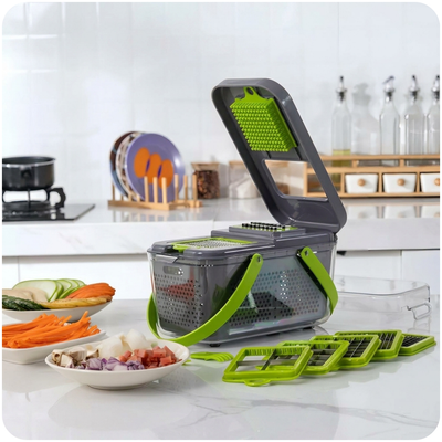 QuickChef Pro™ | Cortador Multifuncional 14 en 1