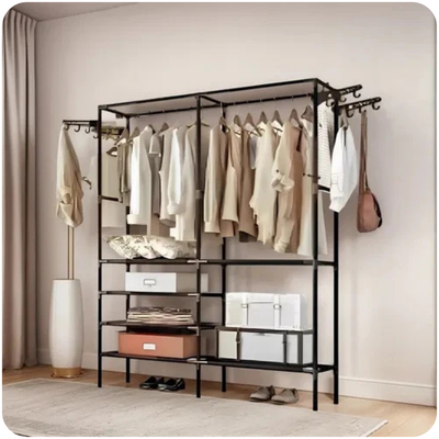 Closet Organizador Premium de 3 Módulos | Gran Capacidad 186 cm