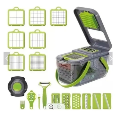 QuickChef Pro™ | Cortador Multifuncional 14 en 1