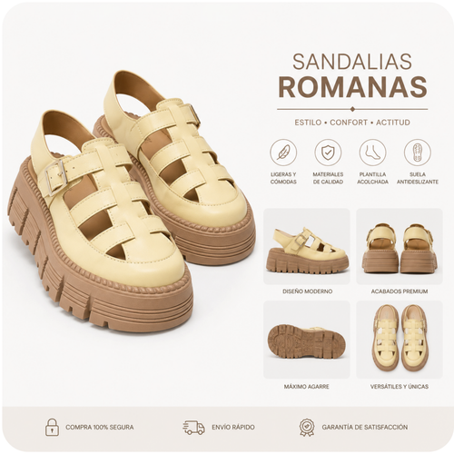 Sandalias Romanas Mariothy