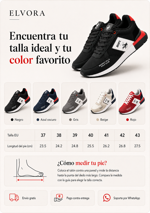 Tenis BHPC Confort Pro – Días Sin Cansancio