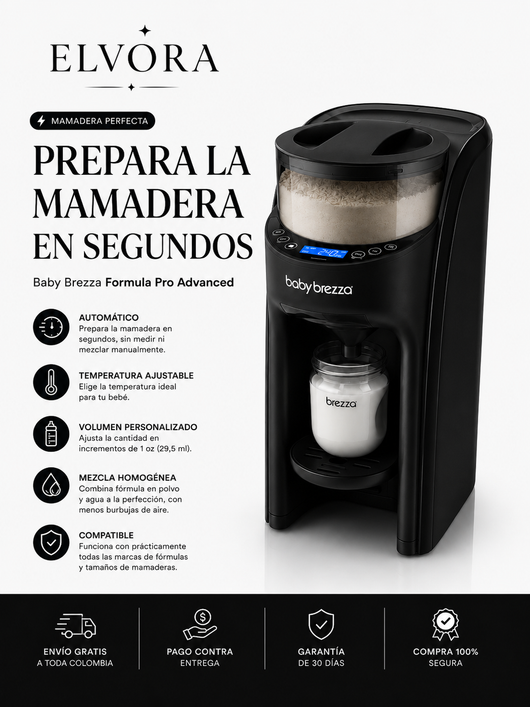 Baby Brezza – El Tetero Perfecto en Segundos